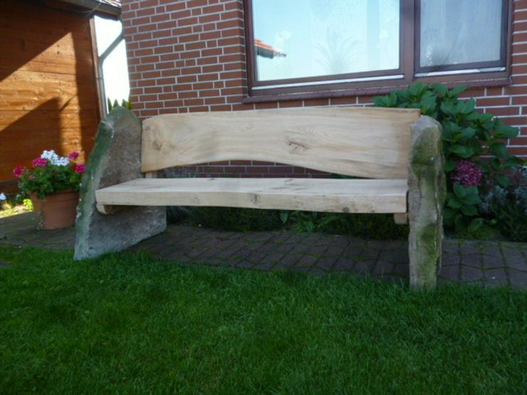 Bild 6: Holzmöbel. Gartenmöbel aus Eiche.Sitzgruppe.