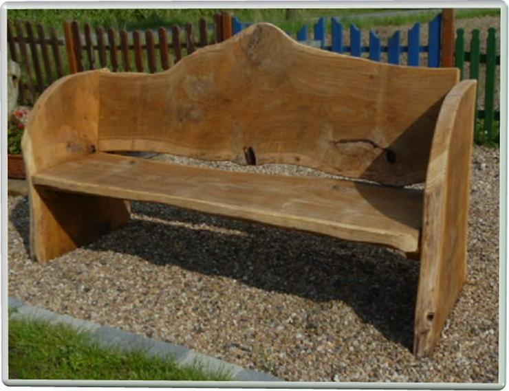Bild 7: Holzmöbel. Gartenmöbel aus Eiche.Sitzgruppe.
