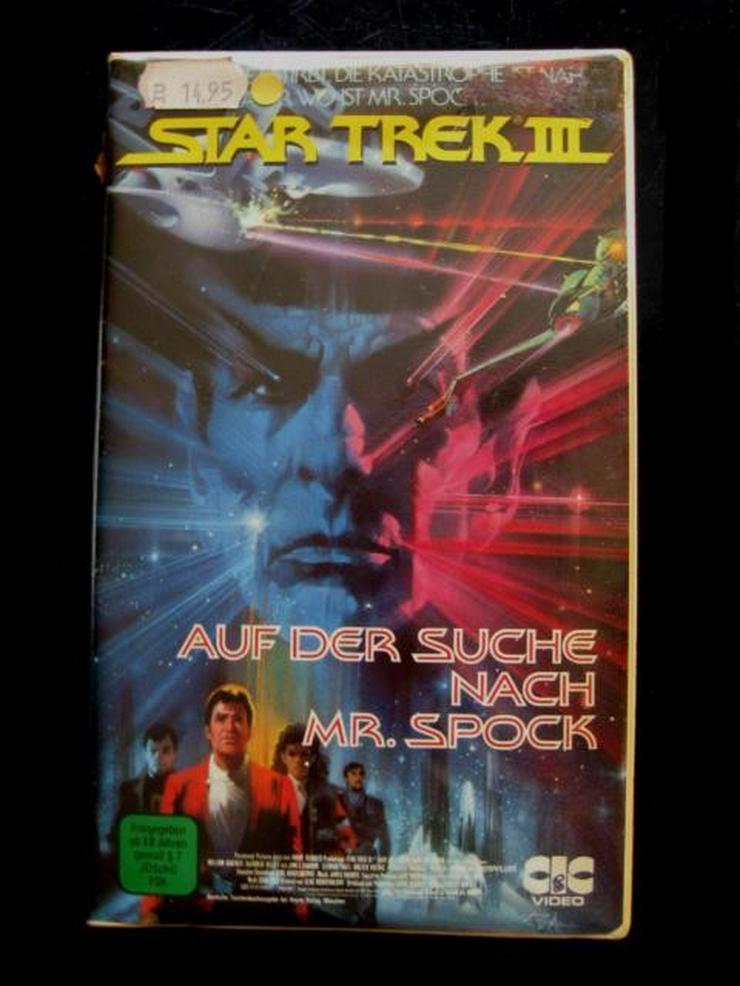 Star Trek 3 - Auf der Suche nach Mr. Spock - - VHS-Kassetten - Bild 1