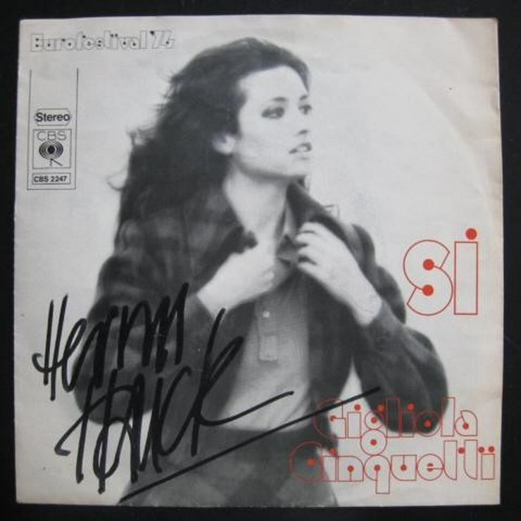 Gigliola Cinquetti - Si - Single, Vinyl - - LPs & Schallplatten - Bild 1