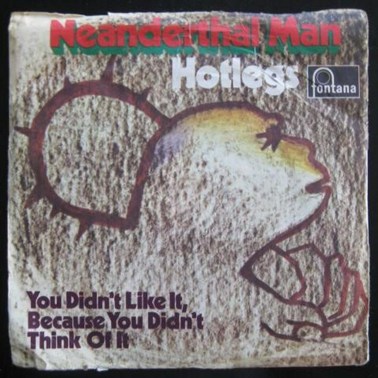 Hotlegs - Neanderthal Man - Single, Vinyl -