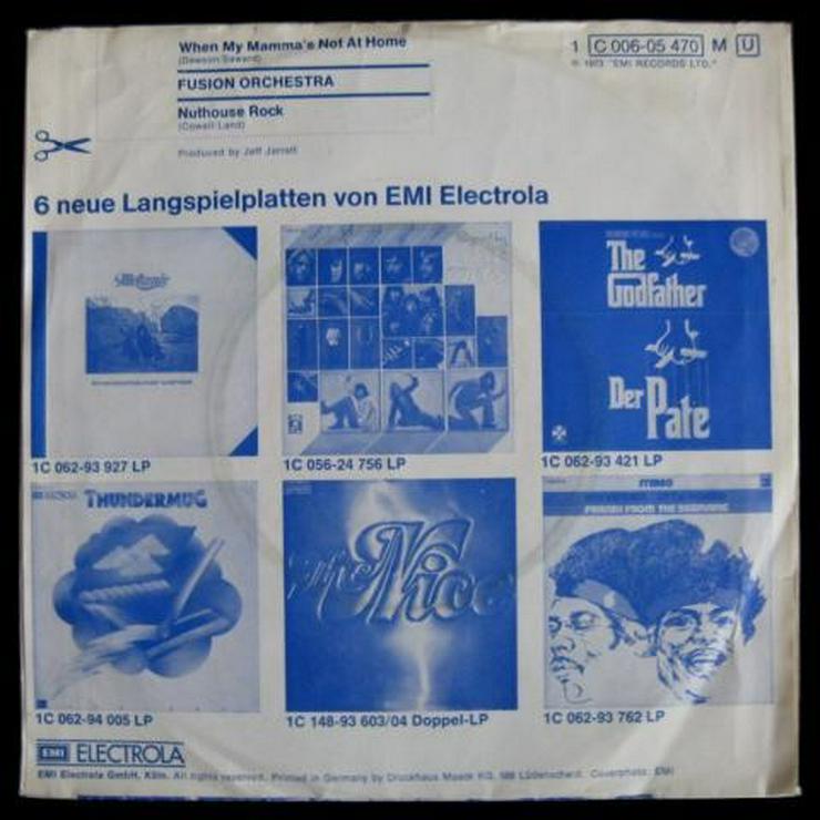 Fusion Orchestra - When My Mama's Not At Home - LPs & Schallplatten - Bild 2