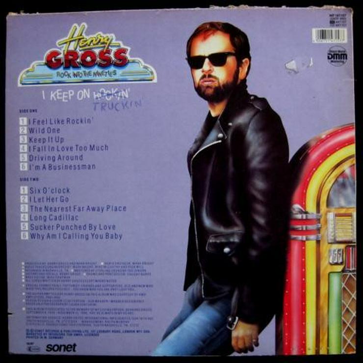 Henry Gross - I Keep On Rockin' - LP, Vinyl - - LPs & Schallplatten - Bild 2