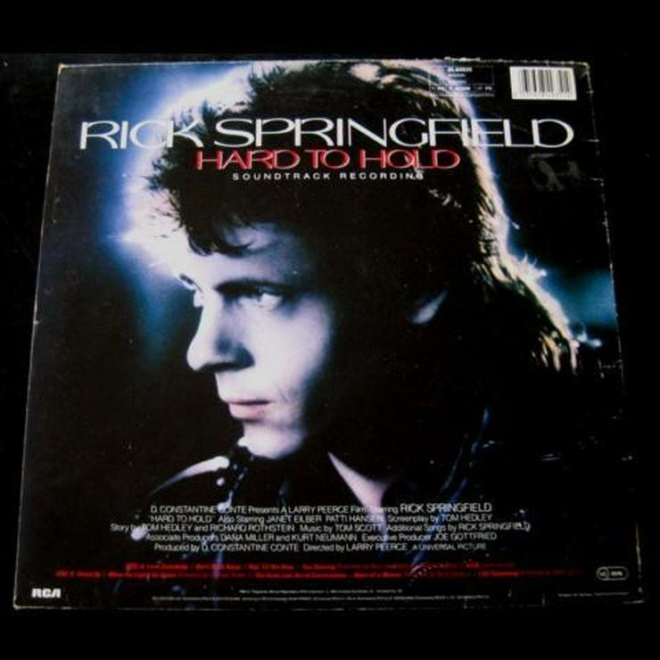 Rick Springfield - Hard To Hold - LP, Vinyl - - LPs & Schallplatten - Bild 2