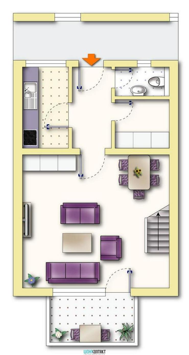 Bild 17: * Schöne 3-Zimmer-Wohnung auf 2 Ebenen in toller Wohnlage *