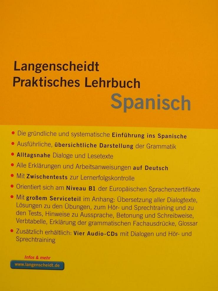 Spanisch - Praktischer Sprachlehrgang + 4 CDs - Sprachkurse - Bild 2