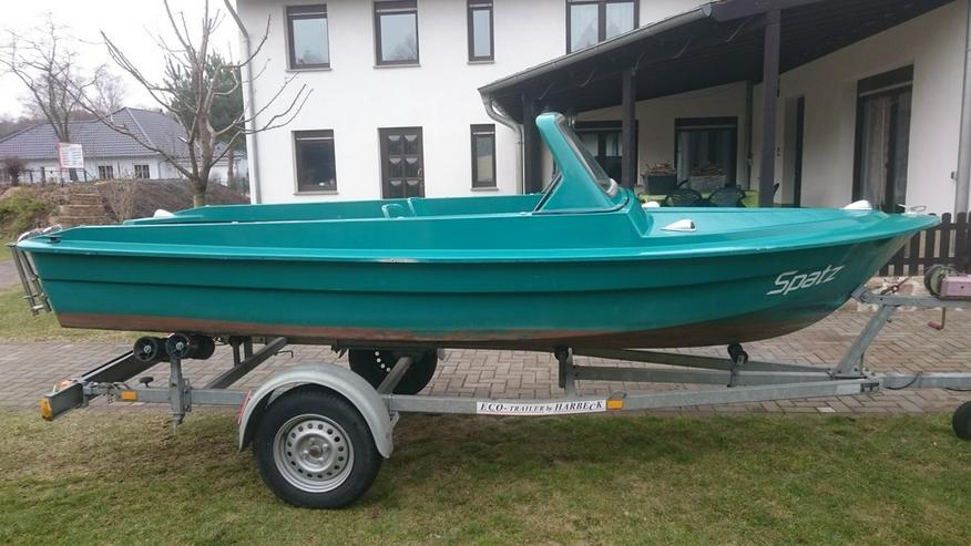Bild 6: Motorboot Ibis 440x160cm Sportboot Angelboot