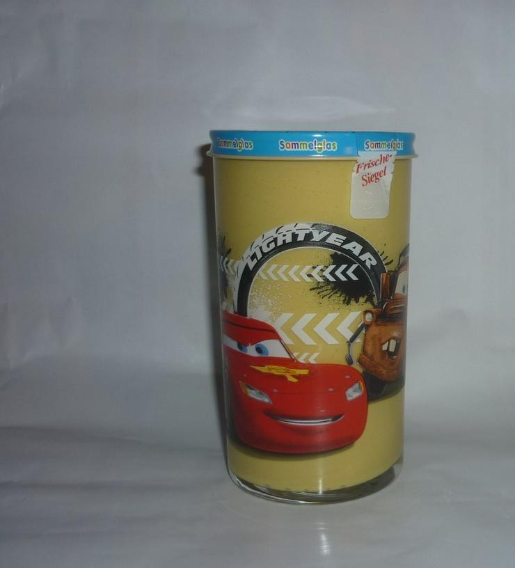 Bild 2: Bautzner Kindersenf Sammelglas Disney CARS Hook