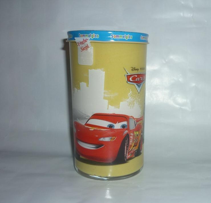 Bild 4: Bautzner Kindersenf Sammelglas Disney CARS Hook