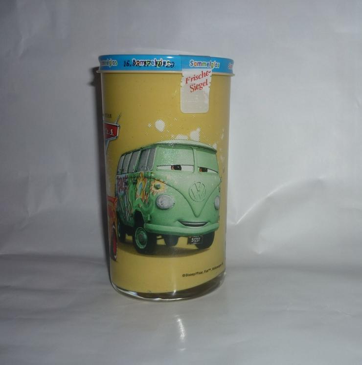 Bild 5: Bautzner Kindersenf Sammelglas Disney CARS Hook
