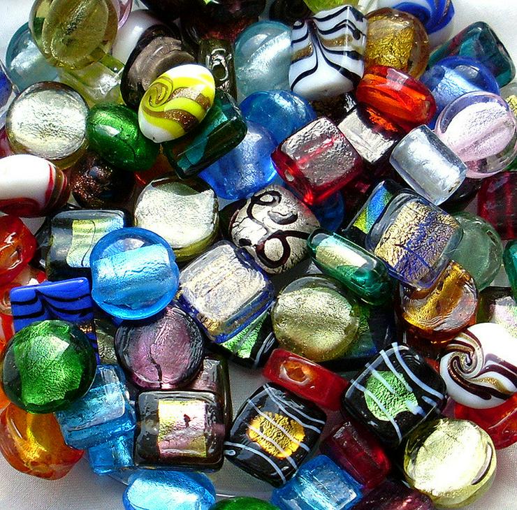 Bild 5: Perlen aus Glas für Gartengestaltung