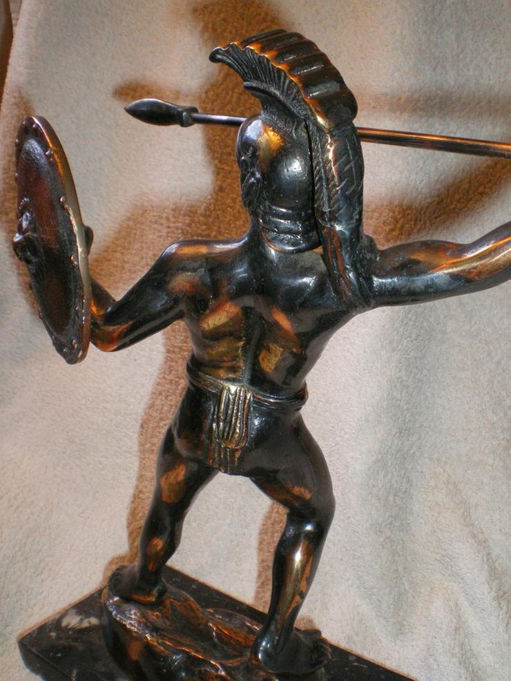 Bild 14: Skulptur - Figur Leonidas von Sparta Bronze (FP) noch 1 x Preis runter gesetzt !