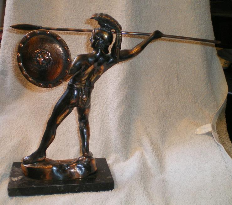Bild 10: Skulptur - Figur Leonidas von Sparta Bronze (FP) noch 1 x Preis runter gesetzt !