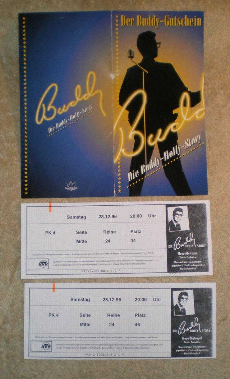 Buddy Holly Story Musical 1996 Hamburg (FP) noch 1 x Preis runter gesetzt ! - Aufkleber, Schilder & Sammelbilder - Bild 16