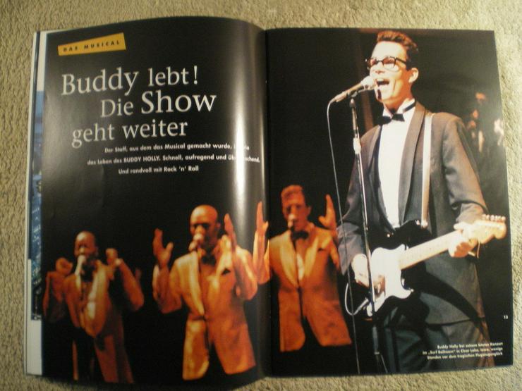 Buddy Holly Story Musical 1996 Hamburg (FP) noch 1 x Preis runter gesetzt ! - Aufkleber, Schilder & Sammelbilder - Bild 6