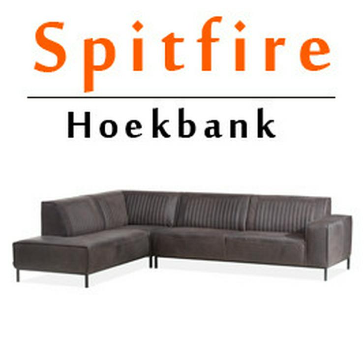 Leder Ecksofa Spitfire - robustem Buffelleder - Sofas & Sitzmöbel - Bild 4