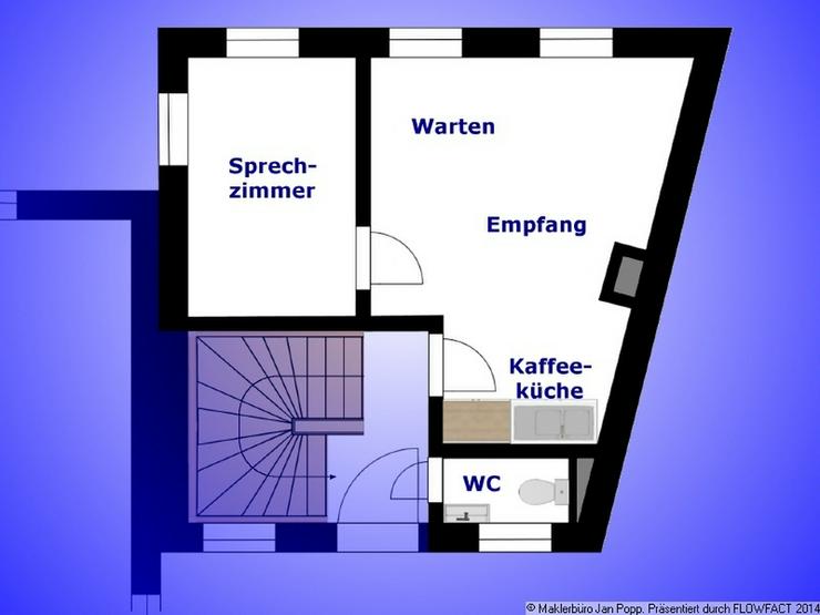 Kleines Büro in Zentrumsnähe - Wohnen im gleichen Haus möglich - Gewerbeimmobilie mieten - Bild 10