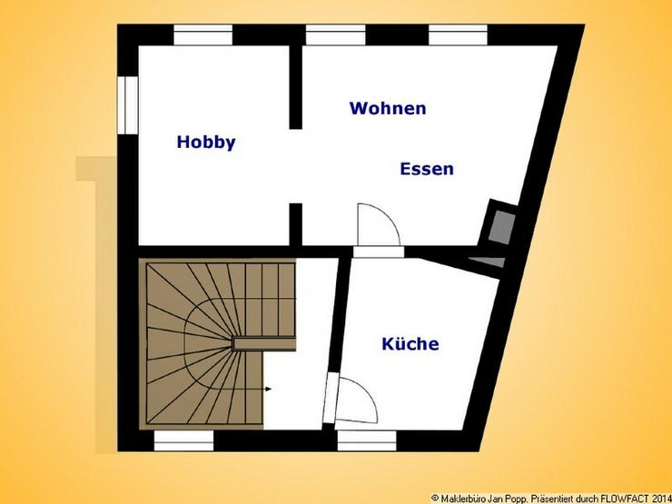 Kleine Wohnung über 2 Etagen - Büro im gleichen Haus möglich - Wohnung mieten - Bild 5