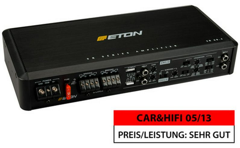 ETON SR 60.4 4-Kanal Endstufe 4 x 60 W - Lautsprecher, Subwoofer & Verstärker - Bild 1