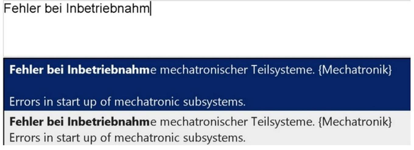 Bild 10: 2. Auflage: Technisches Woerterbuch + Saetze