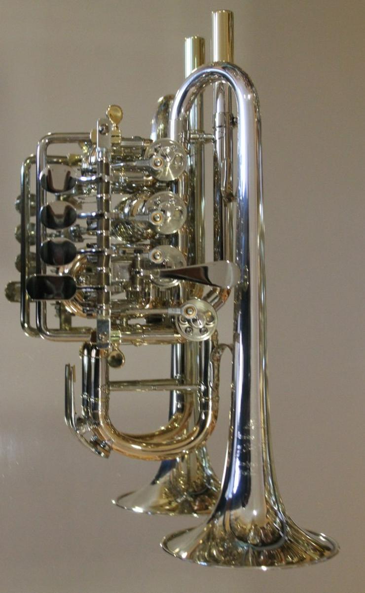 Bild 1: J. Scherzer Piccolotrompete Mod. 8111ST-L, Neu