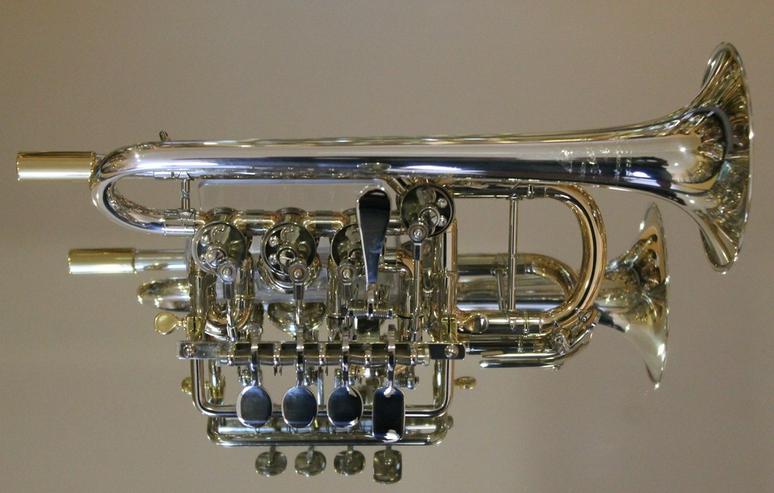 Bild 5: J. Scherzer Piccolotrompete Mod. 8111ST-L, Neu