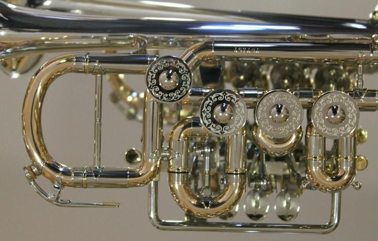 Bild 4: J. Scherzer Piccolotrompete Mod. 8111ST-L, Neu