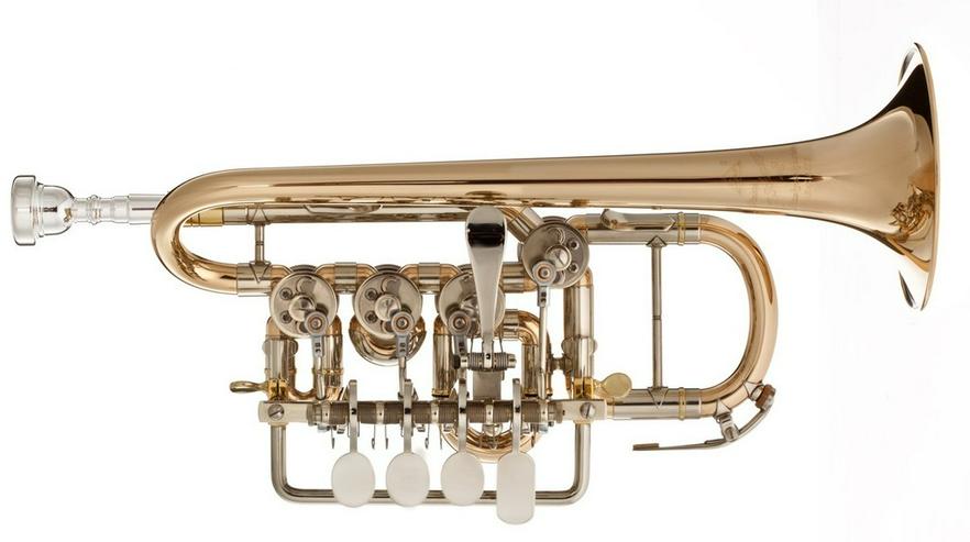J. Scherzer Piccolo - Trompete, Mod. 8111L Neu - Blasinstrumente - Bild 1
