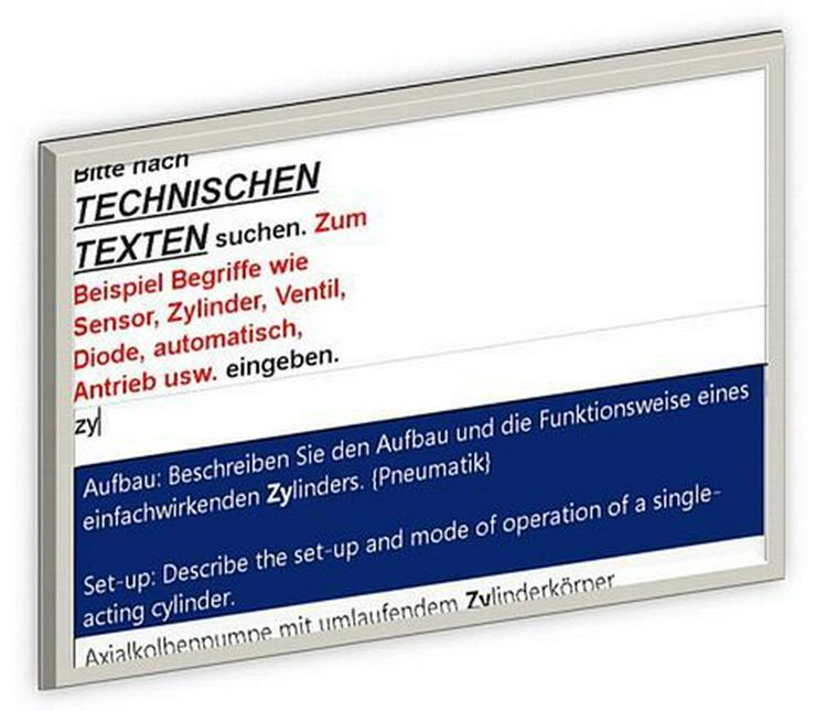 Bild 10: Translation of Technical Texts: german-english