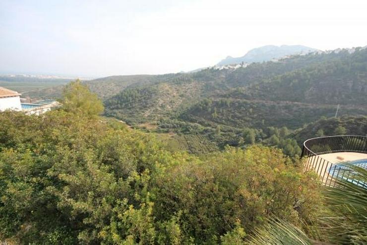 Bebaubares Südwest gerichtetes Grundstück in Monte Pego mit schönem Meer und Bergblick. - Grundstück kaufen - Bild 3