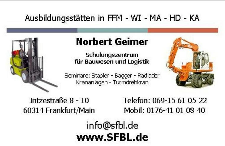 Bild 3: Kranschulungen,Fahrausweise Ladekran,Kranführer