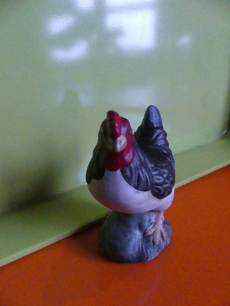 Bild 1: farbiges Huhn