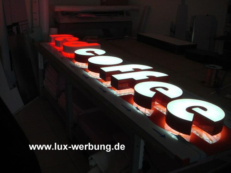 Bild 9: Lichtreklame Lichtwerbung 3D LED Außenwerbung