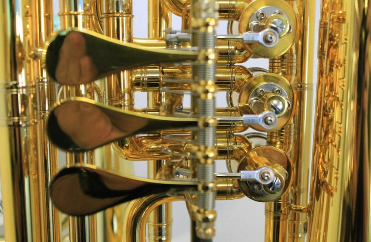 Melton Basstrompete in Bb, Mod. 129GL, Neu - Blasinstrumente - Bild 4