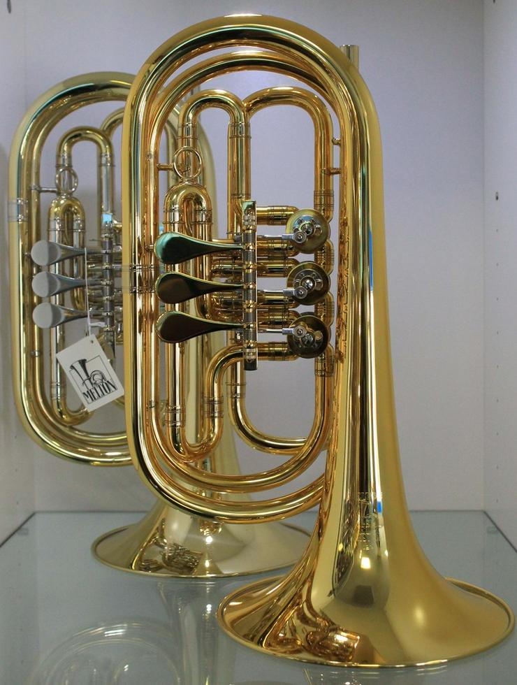 Melton Basstrompete in Bb, Mod. 129GL, Neu - Blasinstrumente - Bild 6