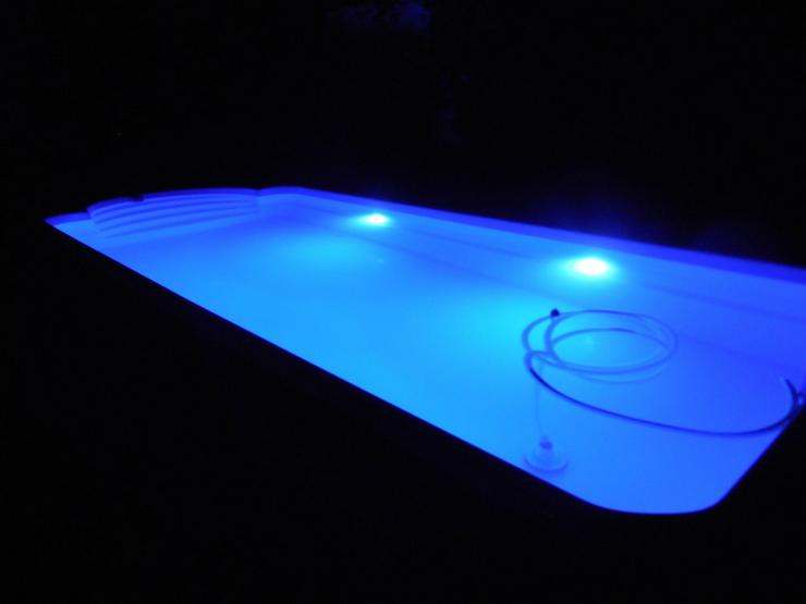 Bild 9: GFK Schwimmbecken 6 Pool Beleuchtung Filter