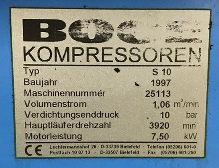 boge S 10 Schraubenkompressor - Werkstatteinrichtung - Bild 4