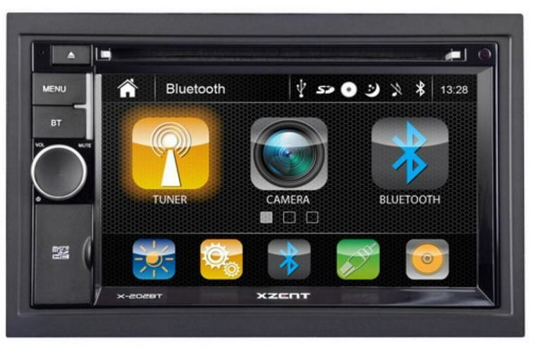 XZENT X202BT MK2 2-Din Moniceiver Autoradio