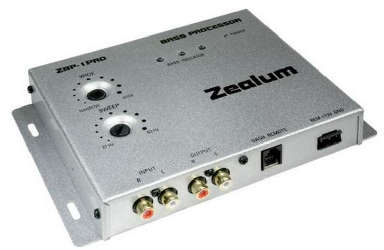 ZEALUM Bass Processor ZBP-1Pro Aktivweiche