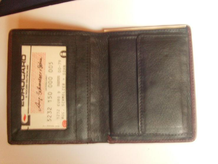 Herren-Brieftasche mit Portomonnaie - Geldbörsen - Bild 5