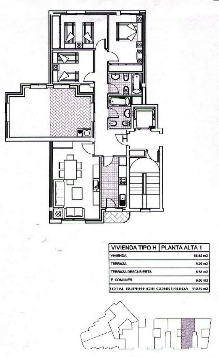 Bild 13: 3 Schlafzimmer-Appartement in Denia