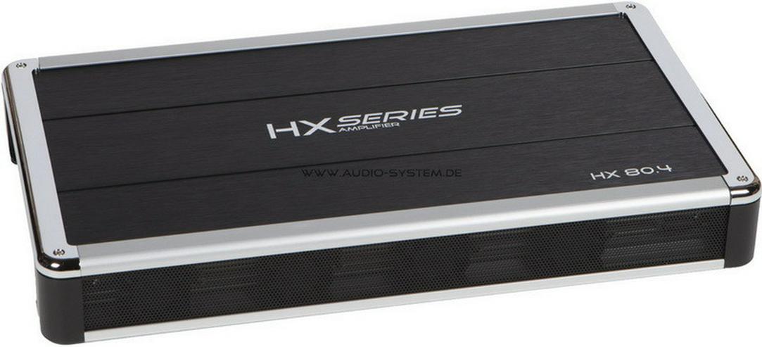 Bild 1: Audio System HX-85.4 Highend 4 Kanal Endstufe