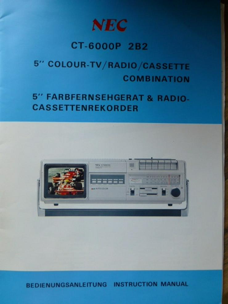 NEC-TV-Color-Radio-Casetten-Recorder - Stereoanlagen & Kompaktanlagen - Bild 5
