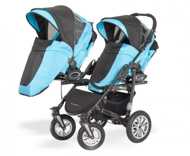 Zwillingskinderwagen NEU von Babyaktiv - Kinderwagen - Bild 3