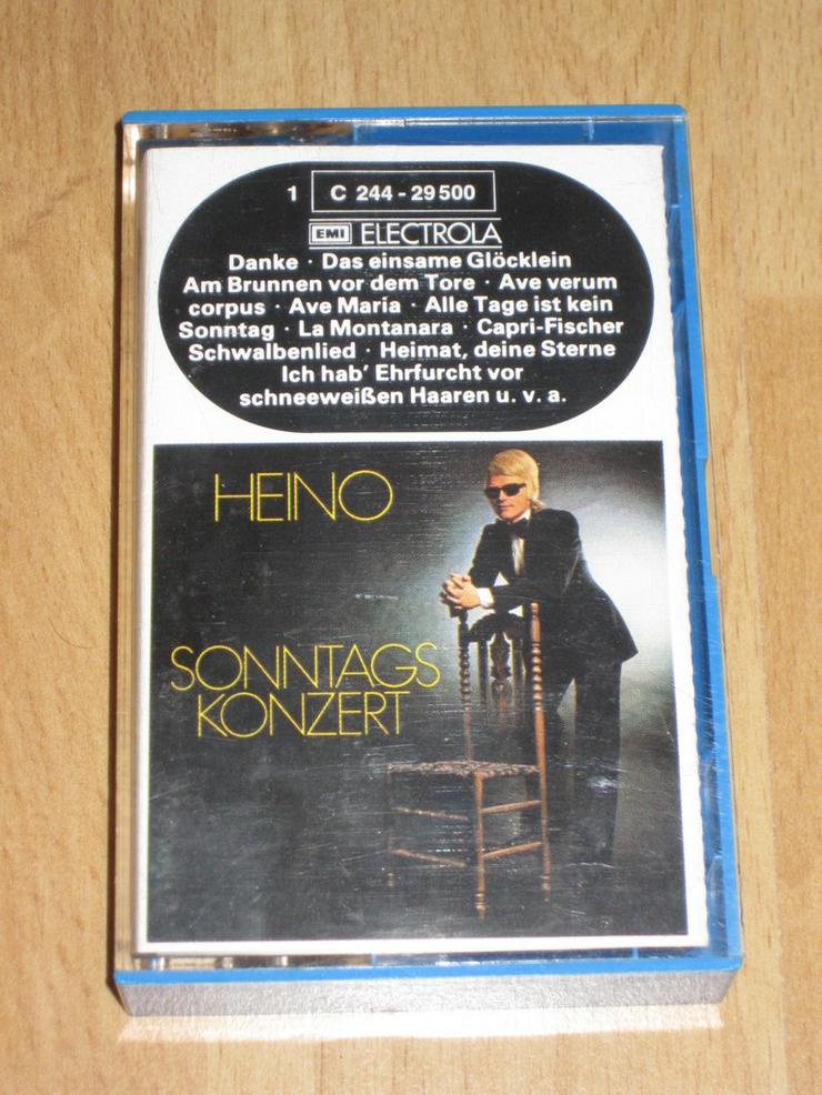 Bild 1: Heino- Sonntagskonzert - Musikkassette
