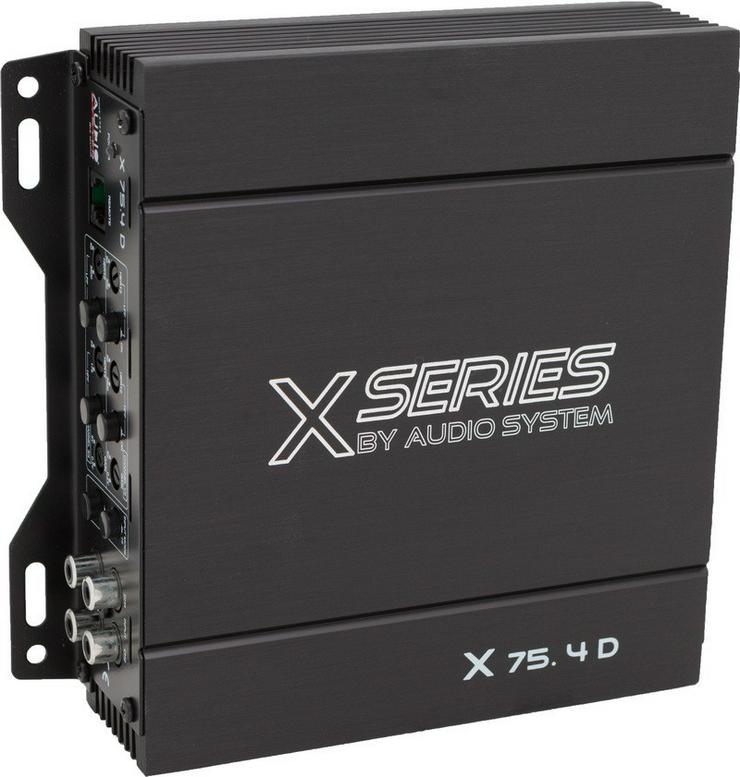 Bild 1: Audio System X-75.4D 4-Kanal digital Endstufe