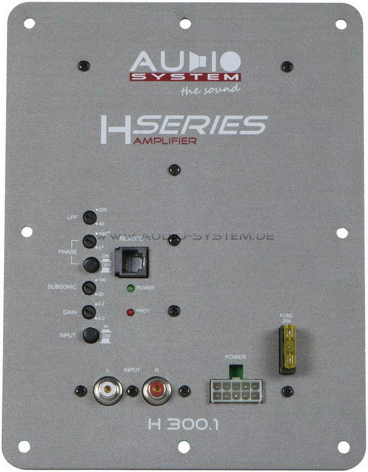 Audio System Helon H330.1D 330W Aktivmodul - Lautsprecher, Subwoofer & Verstärker - Bild 1
