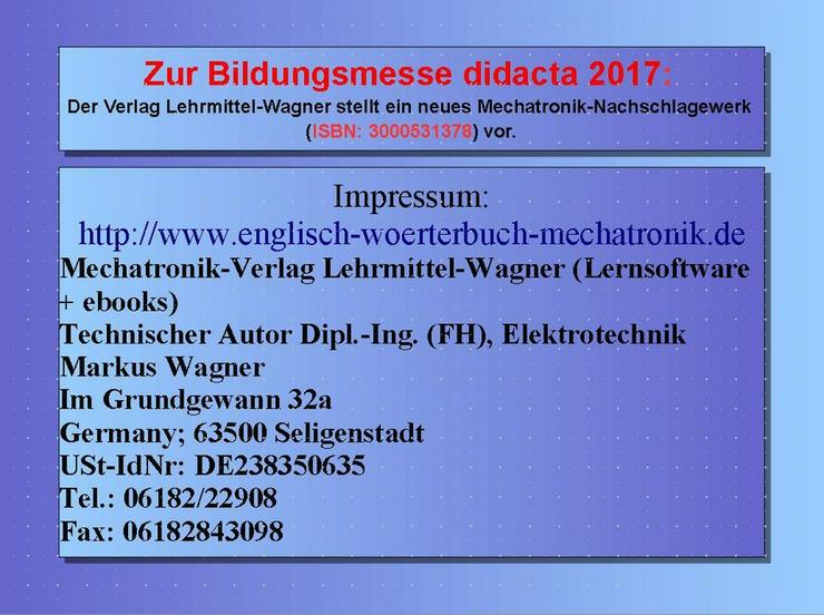 didacta 2017: Highlight Lexikon Mechatronik - Lexika & Chroniken - Bild 5