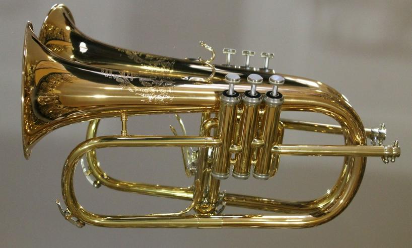 B & S Brochon 3146/2G-GL Profi - Flügelhorn - Blasinstrumente - Bild 2