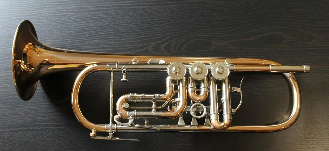 Cerveny 701 RX Konzert - Trompete Goldmessing - Blasinstrumente - Bild 3